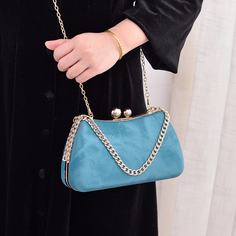 Maison Maryim Structured Pillow Evening Bag — close-up detail — evening bag