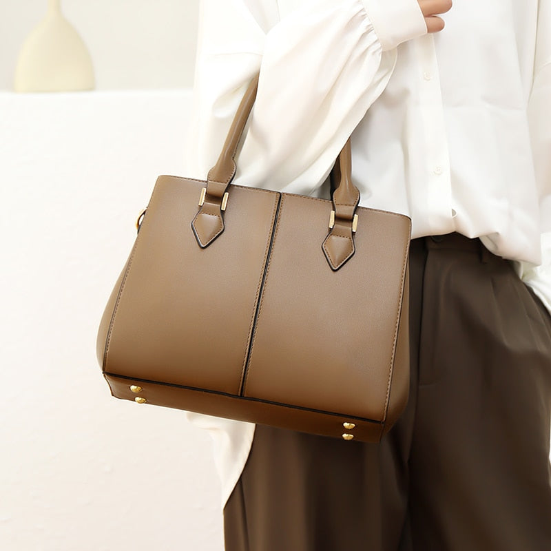 Maison Maryim Structured Vegan Leather Tote