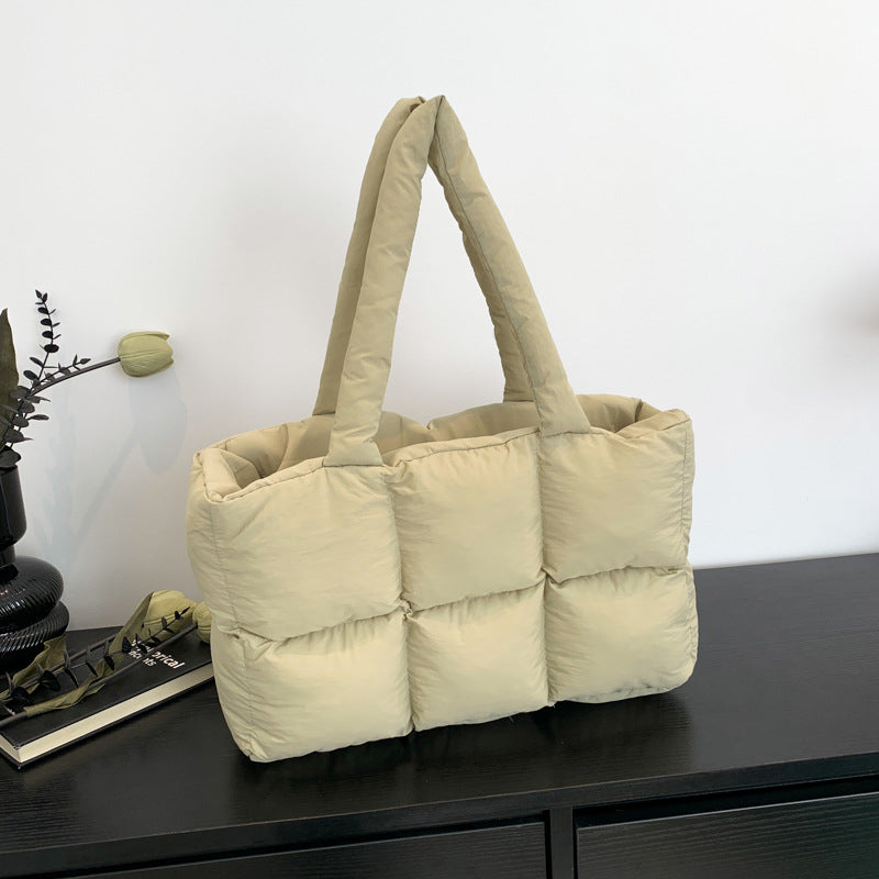Maison Maryim Quilted Puffer Shoulder Bag