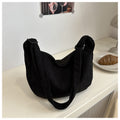 Maison Maryim Crescent Corduroy Shoulder Bag