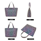 Maison Maryim Luminous Geometric Purse — detail view — evening bag