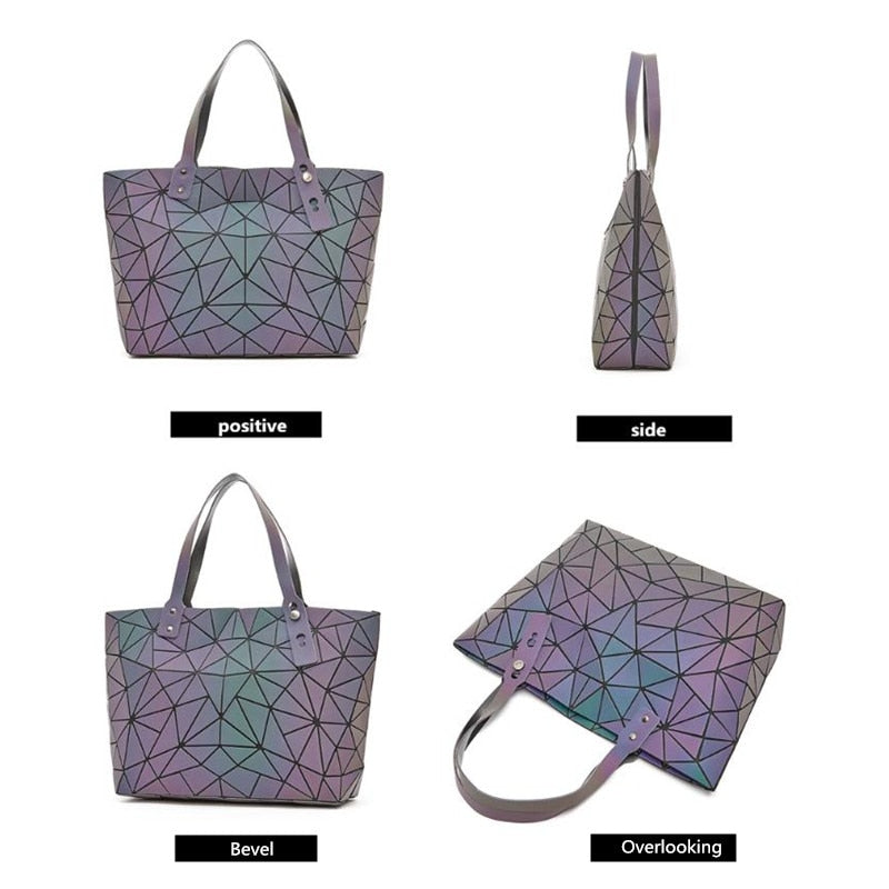 Maison Maryim Luminous Geometric Purse — detail view — evening bag