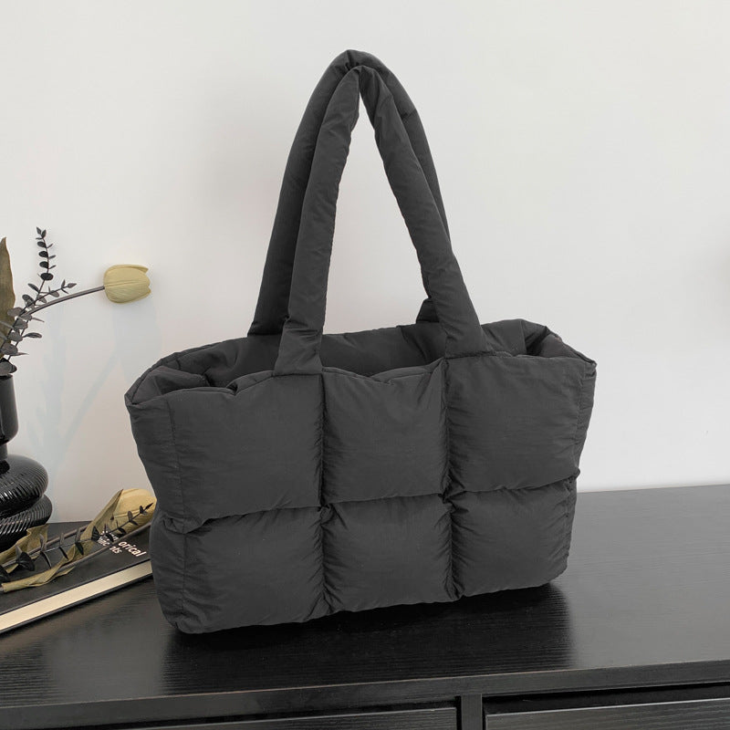 Maison Maryim Quilted Puffer Shoulder Bag