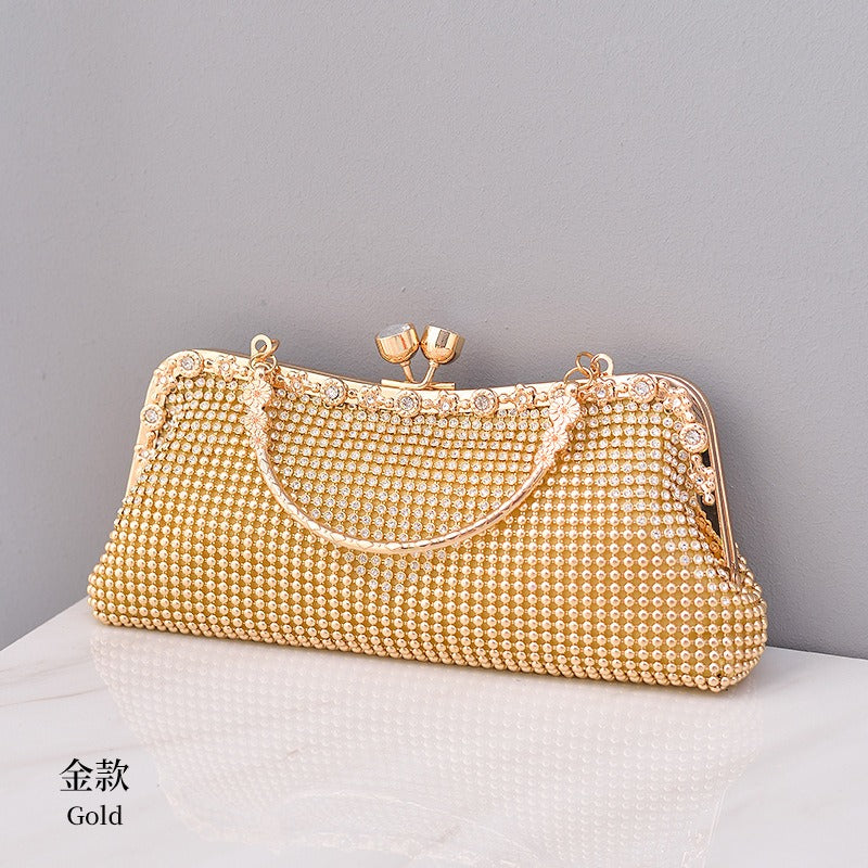 Maison Maryim Crystal-Embellished Evening Clutch