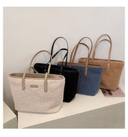 Maison Maryim Signature Lambskin Tote — front view — handbag