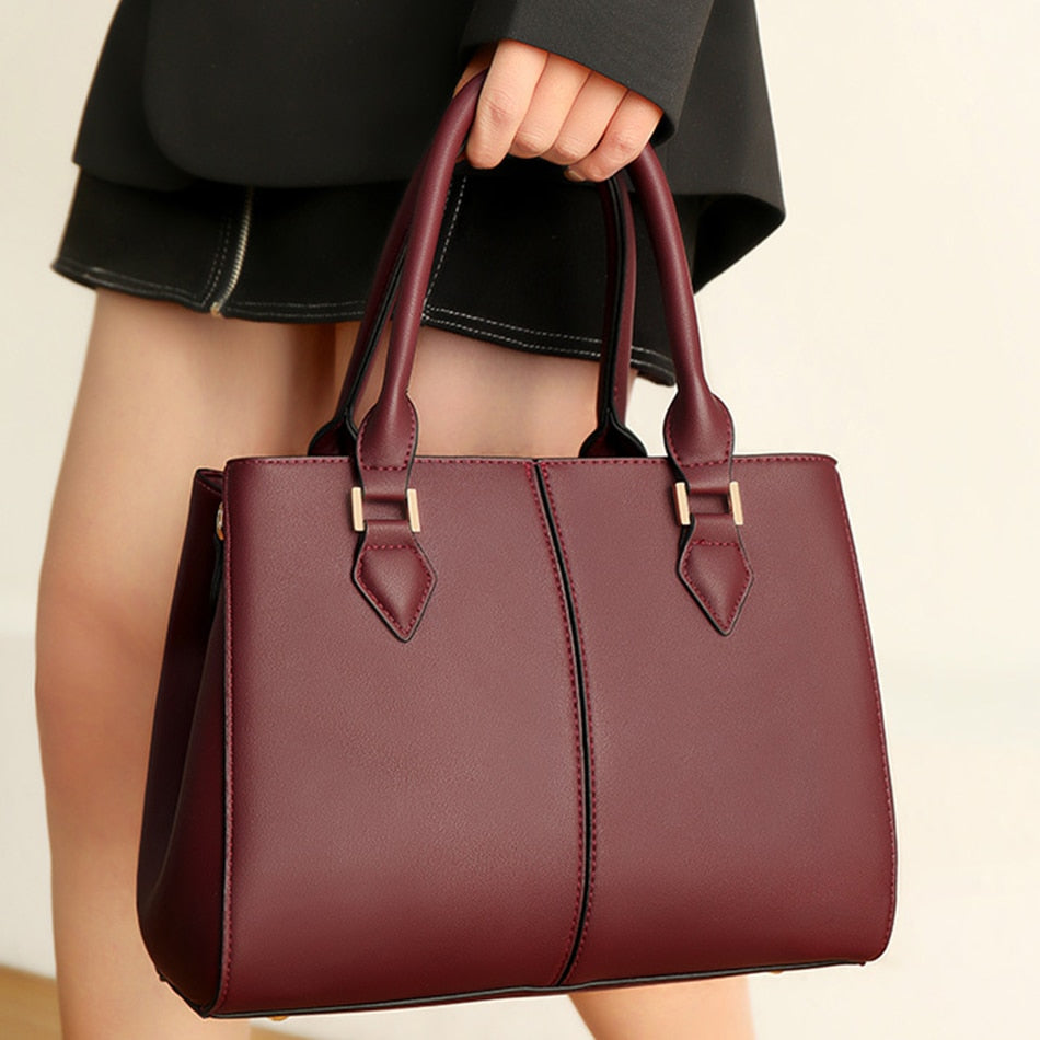 Maison Maryim Structured Vegan Leather Tote