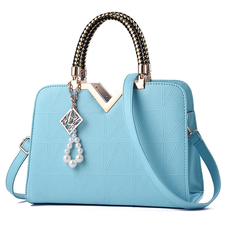 Maison Maryim Embroidered Top-Handle Tote — styled view — tote