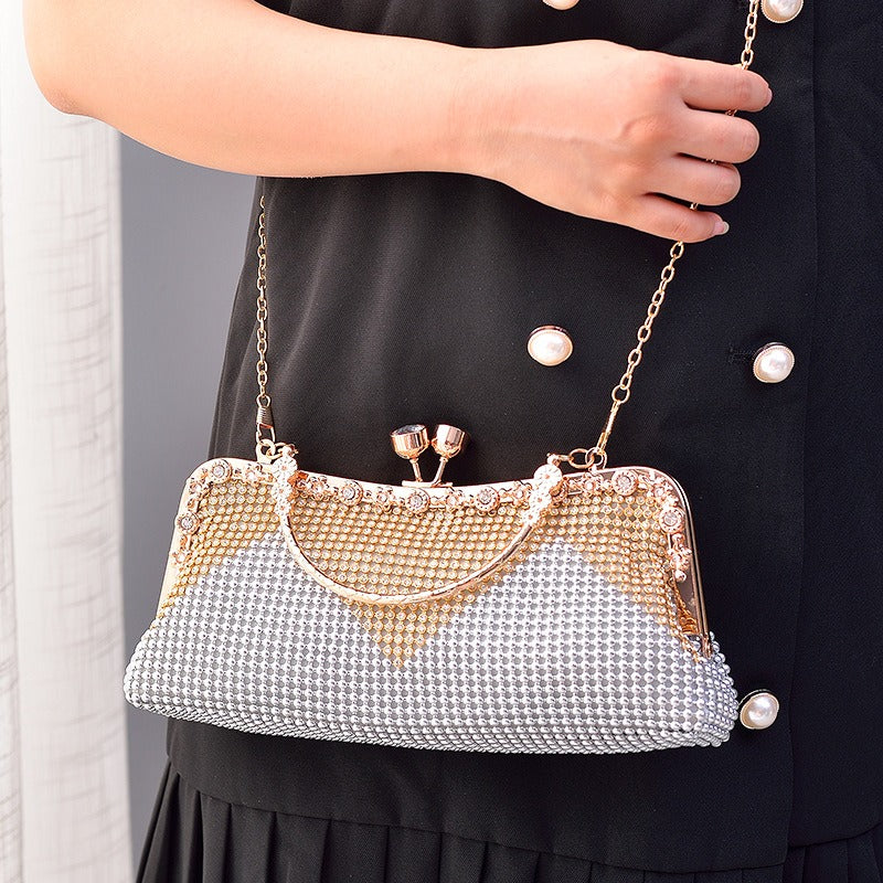 Maison Maryim Crystal-Embellished Evening Clutch