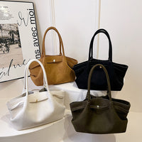 Maison Maryim Women's Suede Tote Bag — front view — handbag