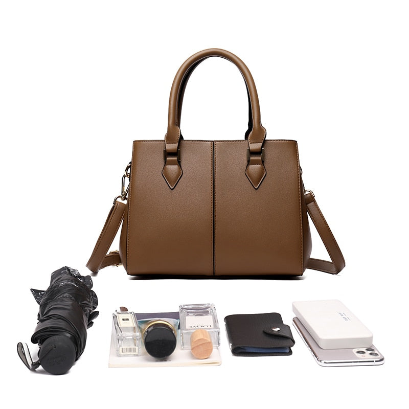 Maison Maryim Structured Vegan Leather Tote
