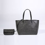 Maison Maryim Houndstooth Shopper Tote