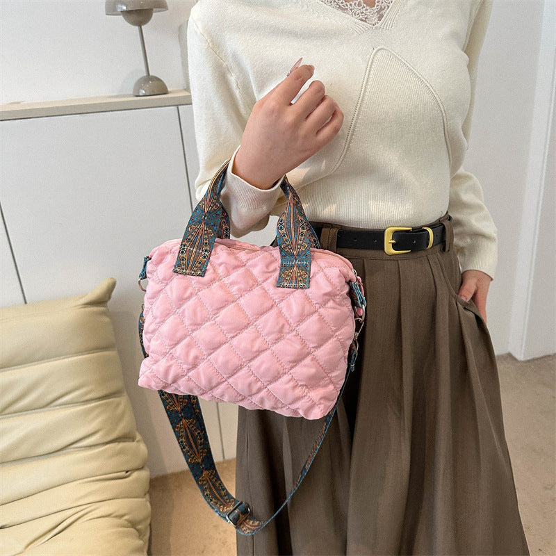 Maison Maryim Quilted Topstitch Tote