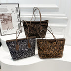 Maison Maryim Leopard-Print Shopping Tote