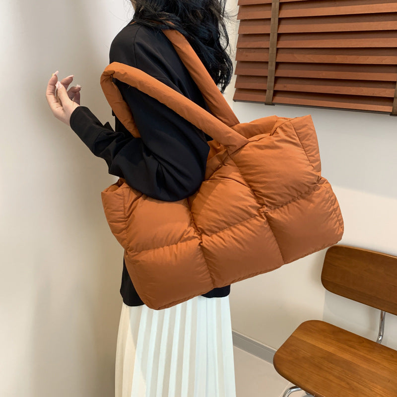 Maison Maryim Quilted Puffer Shoulder Bag
