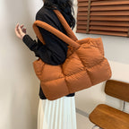 Maison Maryim Quilted Puffer Shoulder Bag