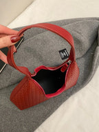 Maison Maryim Textured Vegan Leather Shoulder Bag