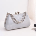 Maison Maryim Structured Pillow Evening Bag — back view — evening bag
