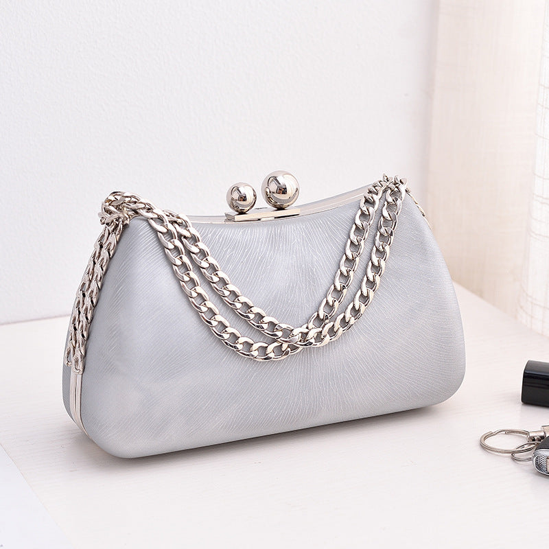 Maison Maryim Structured Pillow Evening Bag — back view — evening bag