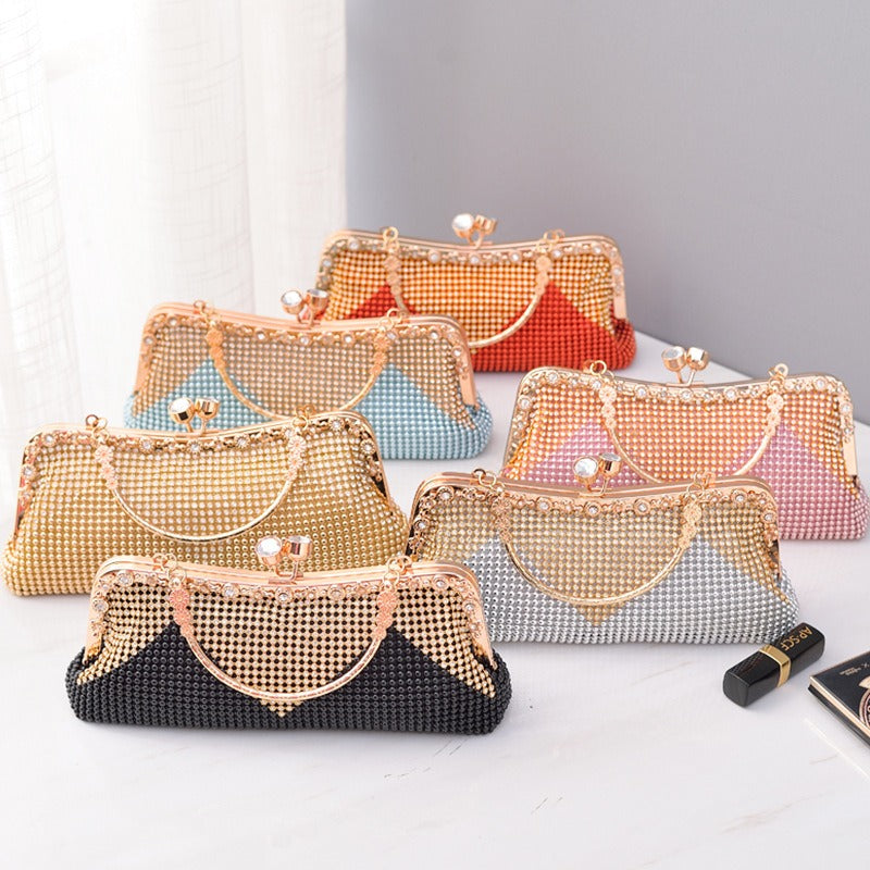 Maison Maryim Crystal-Embellished Evening Clutch