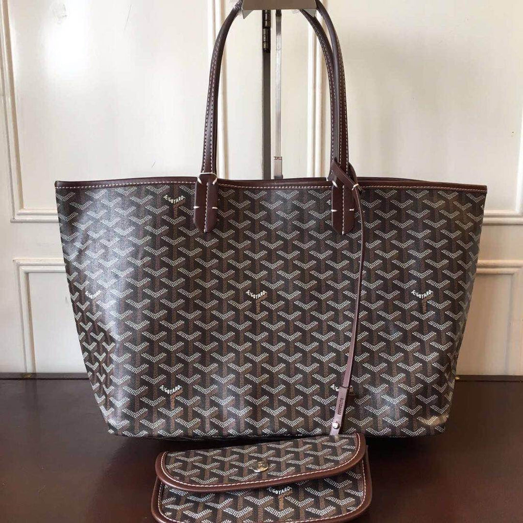 Maison Maryim Houndstooth Shopper Tote