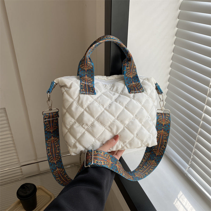 Maison Maryim Quilted Topstitch Tote