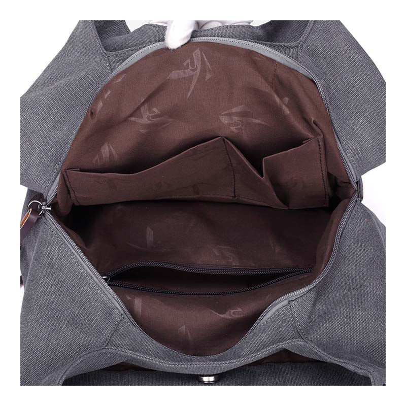 Maison Maryim Canvas Utility Tote — styled view — tote