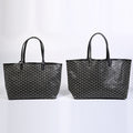Maison Maryim Houndstooth Shopper Tote