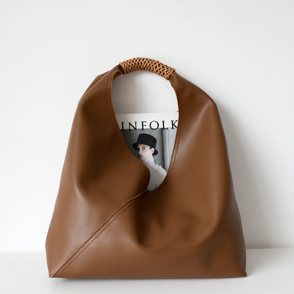 Maison Maryim Spliced Weave Shoulder Bag