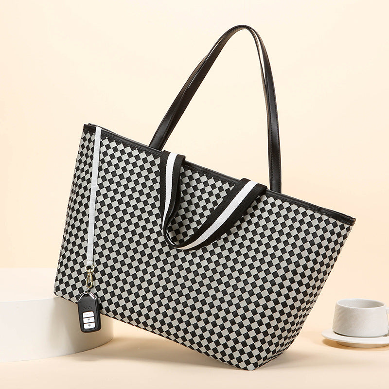Maison Maryim Checkerboard Shoulder Bag