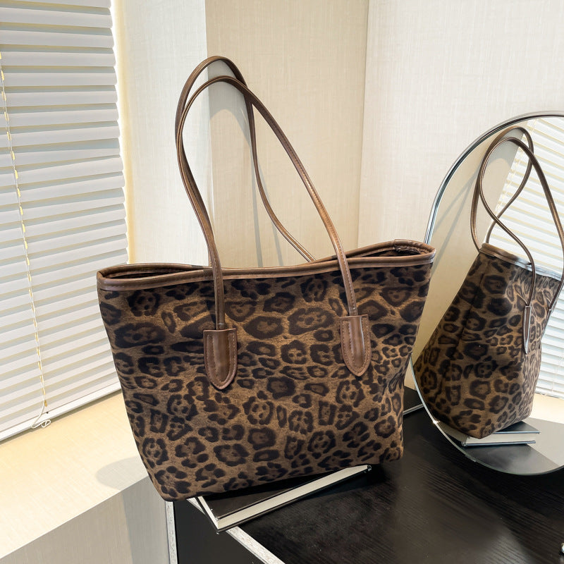 Maison Maryim Leopard-Print Shopping Tote