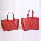 Maison Maryim Houndstooth Shopper Tote