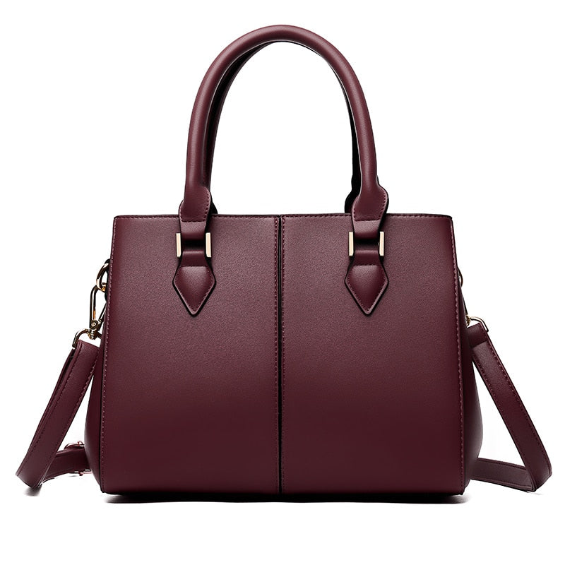 Maison Maryim Structured Vegan Leather Tote