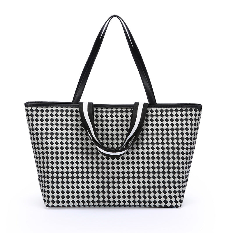 Maison Maryim Checkerboard Shoulder Bag