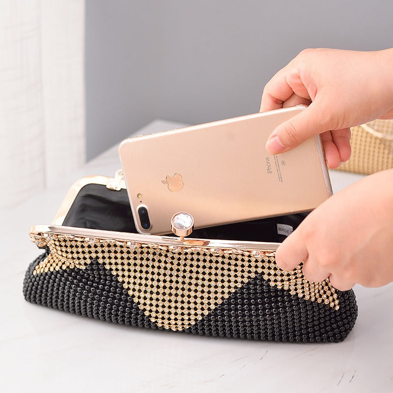 Maison Maryim Crystal-Embellished Evening Clutch