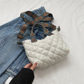 Maison Maryim Quilted Topstitch Tote