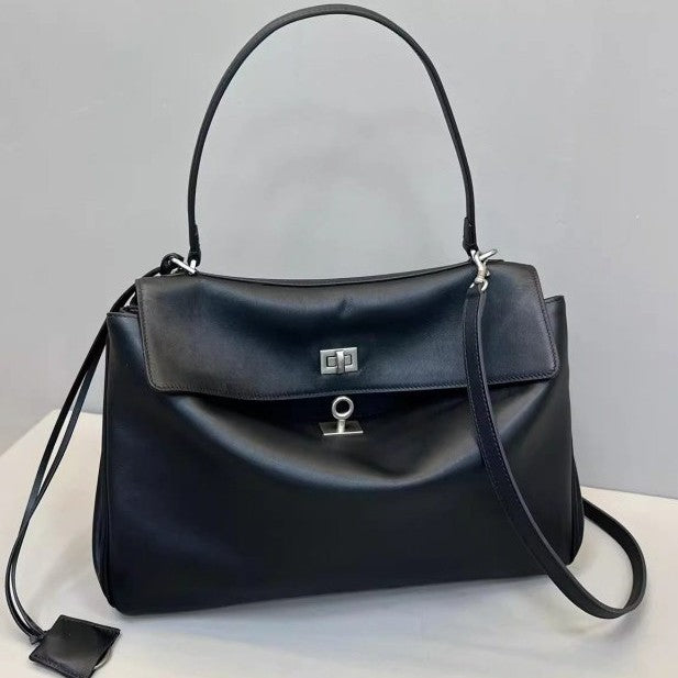 Maison Maryim Suede-Effect Kelly Tote