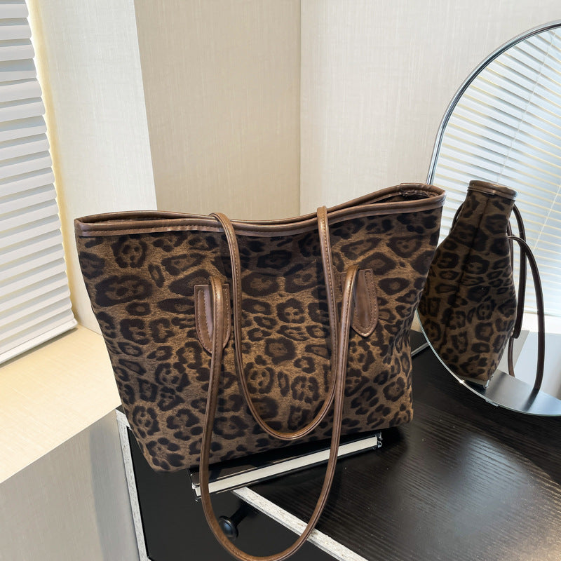 Maison Maryim Leopard-Print Shopping Tote