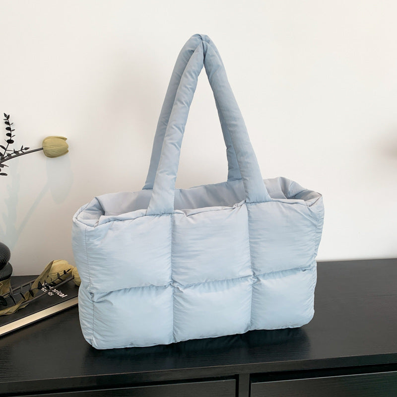 Maison Maryim Quilted Puffer Shoulder Bag