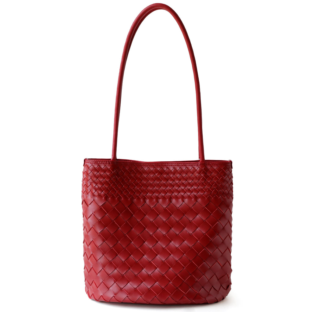 Maison Maryim Rounded Sheepskin Bucket Bag