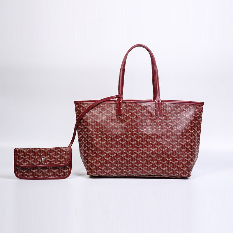 Maison Maryim Houndstooth Shopper Tote